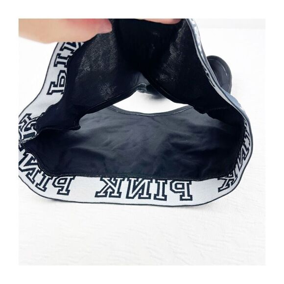 BUY 1 GET 1 FREE Victorias Secret small sports bra black white - Picture 6 of 7